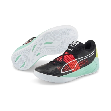 Puma Fusion Nitro czarne buty halowe męskie